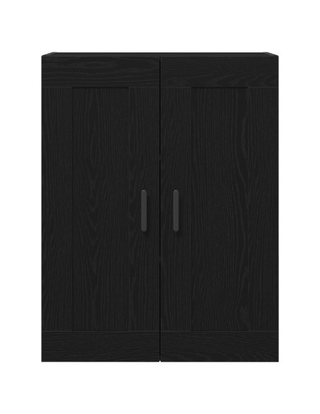 Highboard Nero Rovere 69,5x34x90 cm Legno Composito