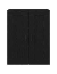 Mobile a muro Rovere Nero 69,5 x 34 x 90 cm Legno multistrato