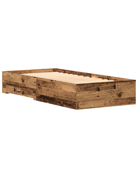 Struttura Letto Legno Vecchio 90x200 cm Legno Ingegnerizzato
