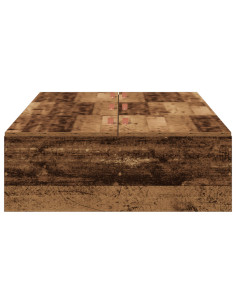 Struttura letto con contenitore Legno vecchio 100 x 200 cm