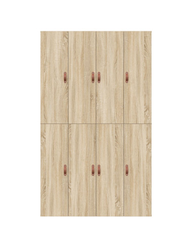 Struttura letto con contenitore Rovere Sonoma 120 x 200 cm