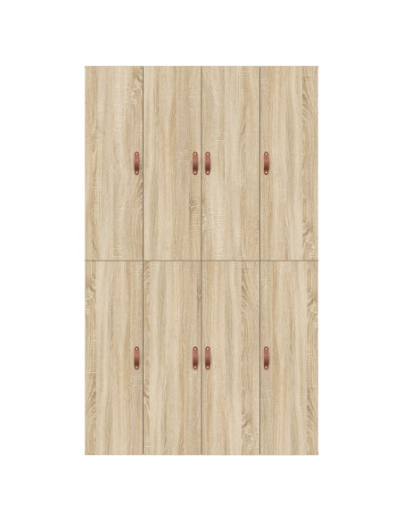 Struttura letto con contenitore in rovere Sonoma 120x200 cm