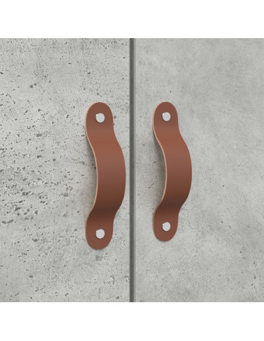 Struttura letto con contenitore Grigio cemento 160 x 200 cm