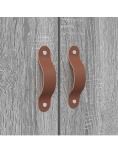 Struttura letto con contenitore Grigio Sonoma 180 x 200 cm