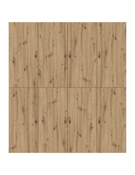 Struttura Letto con Contenitore in Rovere Artisan 180x200 cm