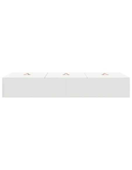Struttura Letto Storage  Bianca 90x190 cm