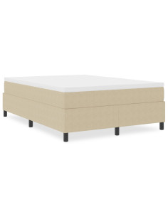 Struttura letto piattaforma Grigio Verde 160 x 200 cm Tessuto