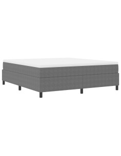 Struttura letto piattaforma Grigio chiaro 180 x 200 cm Tessuto
