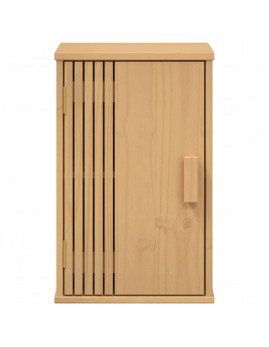Mobiletto da bagno  35x30x55 cm in legno massello di pino