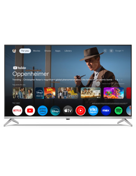 Sharp 43GP6265E TV 109,2 cm (43") 4K Ultra HD Smart TV Wi-Fi Grigio