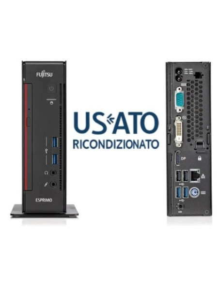 PC REF I5 16GB 256GB  W11P I5-9500T  FUJITSU G558 TINY MINI