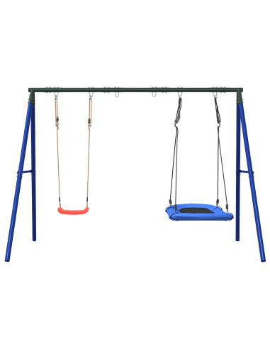 Set Gioco da Esterno con Altalena e Altalena a Disco