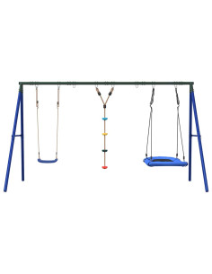 Set Gioco Esterno Altalena, Altalena a Disco e Altalena a Nido 2