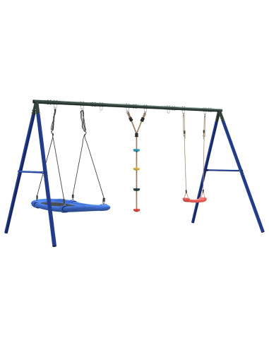 Set Gioco Esterno Altalena, Altalena a Disco e Altalena a Nido