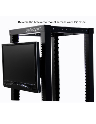 StarTech.com Staffa di montaggio universale per monitor LCD VESA per rack 19'' o armadi