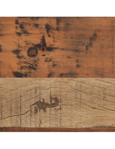panchina Naturale 110 x 35 x 46 cm Legno Vecchio Recuperato