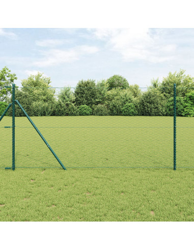 Recinzione Esagonale Verde 1 x 100 m PVC