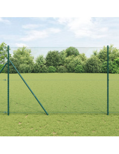 Recinzione Esagonale Verde 1,5 x 100 m PVC 2