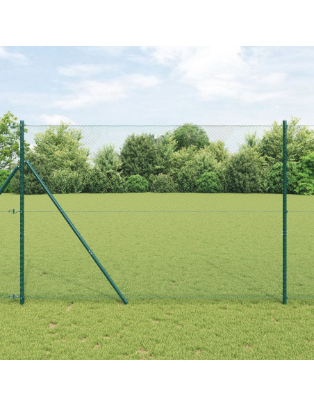 Recinzione Esagonale Verde 1.5x100 m Acciaio