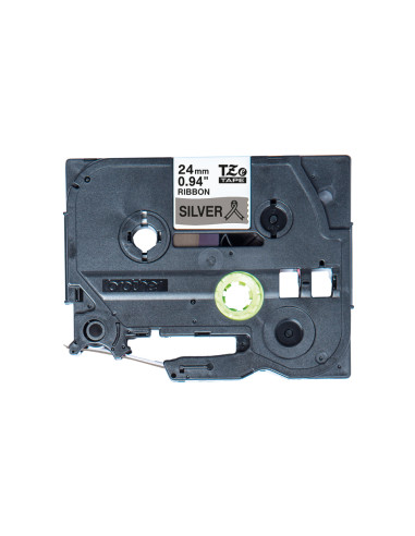 Brother TZE-R951 nastro per etichettatrice Nero su argento