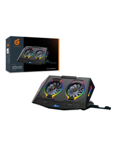 Conceptronic THYIA02B base di raffreddamento per laptop 43,2 cm (17") Nero
