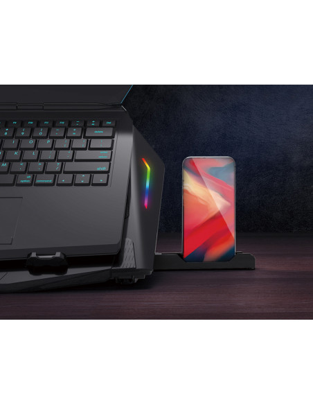 Conceptronic THYIA02B base di raffreddamento per laptop 43,2 cm (17") Nero