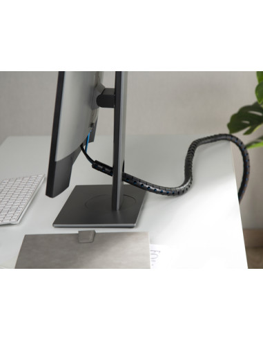 Equip 650868 organizer per cavi Scrivania Guaina intrecciata per cavi Nero