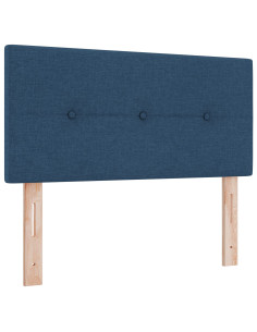 Testiera con testiera Blu 90 cm Pelle Sintetica 2