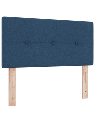 Testiera con testiera Blu 90 cm Pelle Sintetica