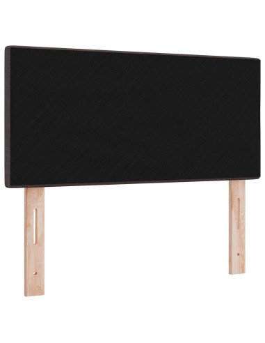 Testiera con testiera Marrone Scuro 100 cm Pelle Sintetica