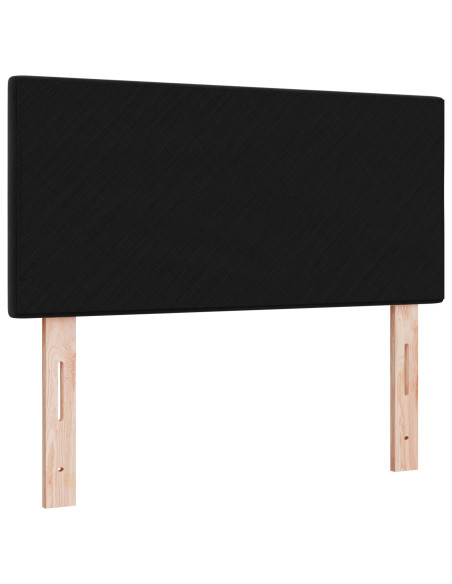 Testiera con testiera Nero 100 cm Pelle Sintetica