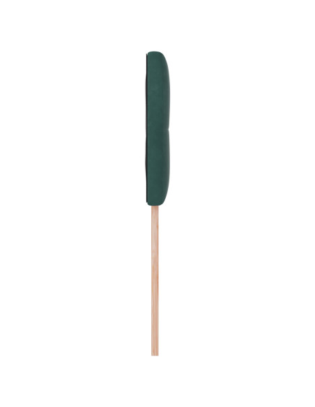 Testiera  A Bottoni Verde Scuro 100 cm Velluto
