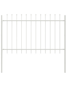 Recinzione per Giardino 2 pcs Bianco 3,4 x 0,8 m 2