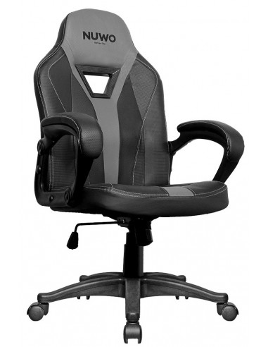 POLTRONA GAMING NUWO SKIN ONE GREY GREY+BLACK