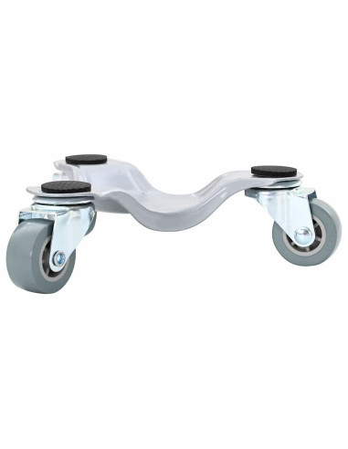 Rulli per Mobili 4 pz 16x14,5x5,5 cm in Acciaio 180 kg