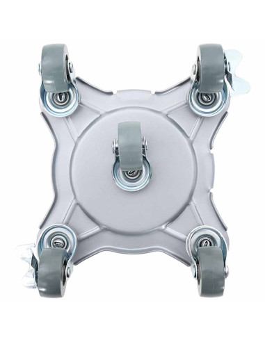Rulli Mobili 4 pz con Sollevatore 15,5x15,5x5,5 cm 1000 kg