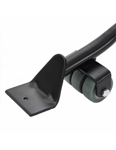 Rulli Mobili 4 pz con Sollevatore 14,5x13,5x4 cm Acciaio 400 kg