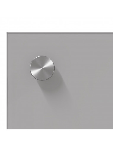 Schienale Cucina Grigio Chiaro 80x40x0,6 cm in Vetro Temperato