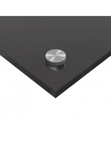 Schienale Cucina Grigio Scuro 120x40x0,6 cm in Vetro Temperato -