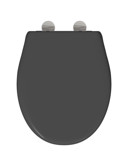 Sedile del WC Antracite 47 x 37 x 4 cm Duroplast