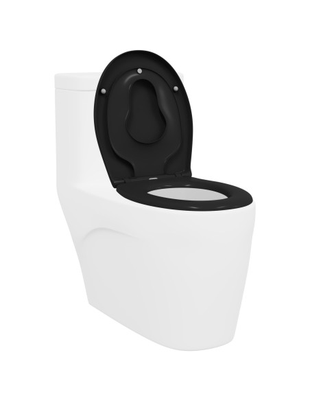 Sedile per WC familiare  con seggiolino per bambini Rilascio rapido Duroplast