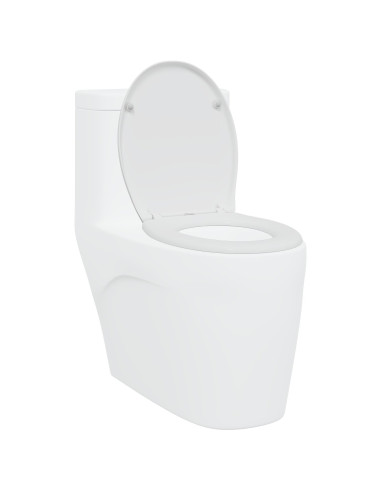Sedile del WC Bianco 47 x 37 x 4 cm Duroplast