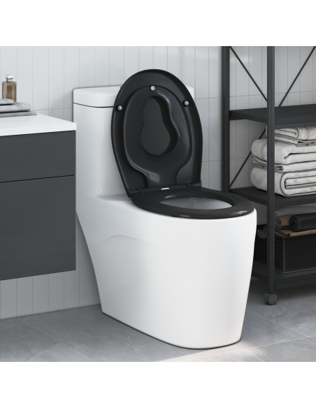 Sedile per WC familiare  con seggiolino per bambini Rilascio rapido Duroplast
