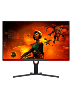 AOC G3 U32G3X/BK LED display 80 cm (31.5") 3840 x 2160 Pixel 4K Ultra HD Nero, Rosso 2