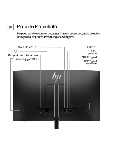 HP Series 5 Monitor serie 5 Pro FHD 23,8" – 524pf