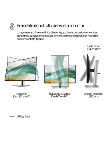 HP Series 5 Monitor serie 5 Pro FHD 23,8" – 524pf