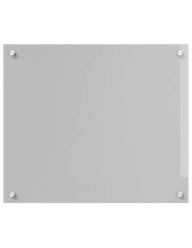 Rivestimento da Cucina Grigio chiaro 70 x 60 cm vetro temperato