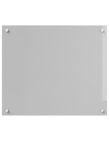 Pannello cucina  Grigio chiaro 70x60x0,6 cm Vetro temperato