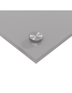 Rivestimento da Cucina Grigio chiaro 80 x 50 cm vetro temperato