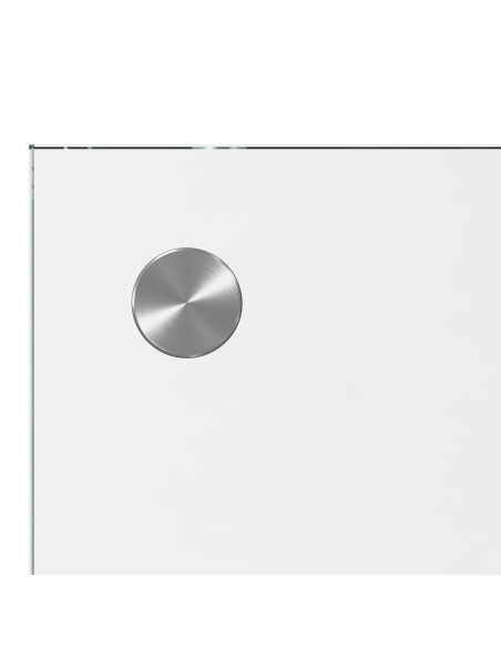 Schienale Cucina Trasparente 110x60x0,6 cm in Vetro Temperato
